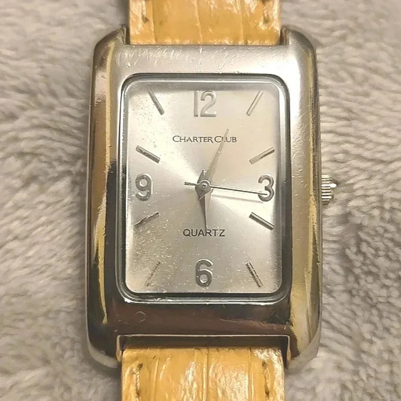 Charter Club women watch yellow - Picture 3 of 8